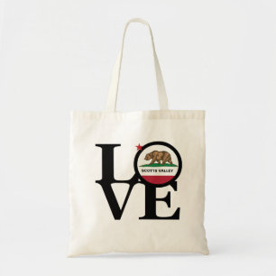 LOVE  Scotts Valley-tas Tote Bag