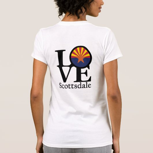 LOVE Scottsdale T-shirt (Achterkant)
