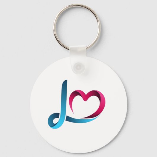 Love Script Bruidsjonkers Sleutelhanger - Elegante (Voorkant)