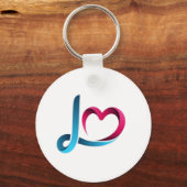 Love Script Groomsmen Keychain - Elegant Wedding  (Voorkant)