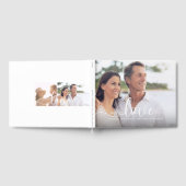 Love Script Jubileum Multiple Photo Collage Gastenboek (Volledig)