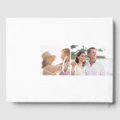 Love Script Jubileum Multiple Photo Collage Gastenboek (Achterkant)