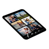 Love Script Photo Collage Magneet (Rechterzijde)