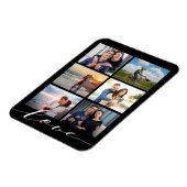 Love Script Photo Collage Magneet (Linkerzijde)