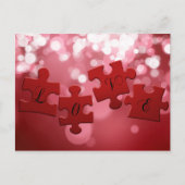 Love Script Puzzle PiElke Briefkaart (Voorkant)