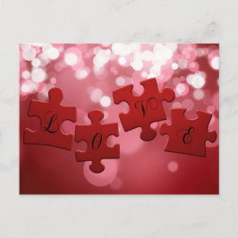 Love Script Puzzle PiElke Briefkaart