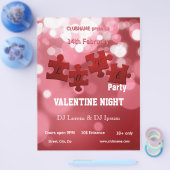 Love Script Puzzle PiElke Flyer (Enkel)