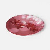 Love Script Puzzle PiElke Papieren Bordje (Gekanteld)