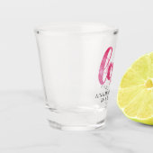 Love Script Weddenschap Favor Shot Glas (Links)