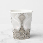 Love Scripting Verse Ephesians 4:2 Wedding Papieren Bekers (Links)