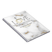 Love Scripts Ephesians 4:2 Wedding Guest Book Notitieboek (Rechterzijde)