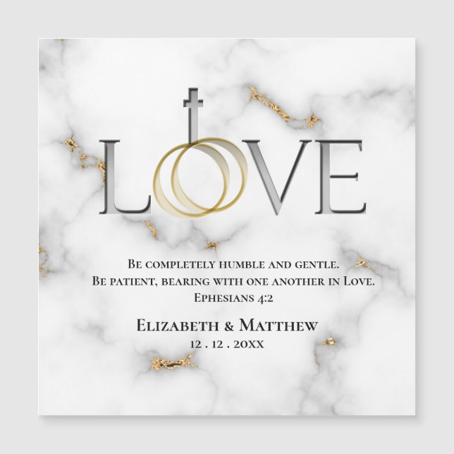 Love Scripts Verse Ephesians 4:2 (Voorkant)