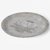 Love Scripture Papieren Bordje (Gekanteld)