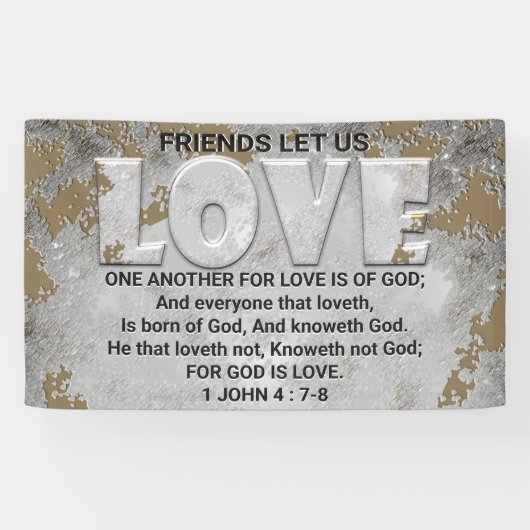 Love Scripture Spandoek (Horizontaal)