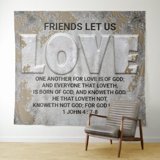 Love Scripture Wandkleed