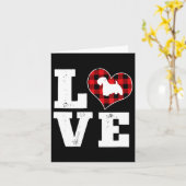 Love Sealyham Terrier Dog Lover For Dog Vale  Kaart (Gele Bloem)