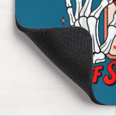 Love Season Skeleton Funny Valentines Day Womens T Muismat (Hoek)