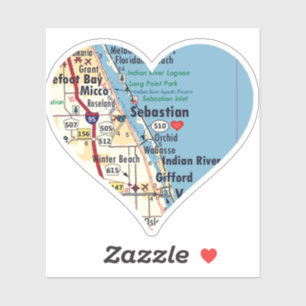 Love Sebastian Florida Sticker