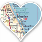 Love Sebastian Florida Sticker (Voorkant)
