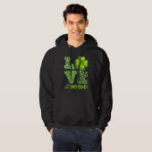 Love Second Grade Happy St Patrick S Day Irish 20 Hoodie (Voorkant volledig)
