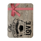 Love Secret Ingredient Magnet Magneet (Verticaal)