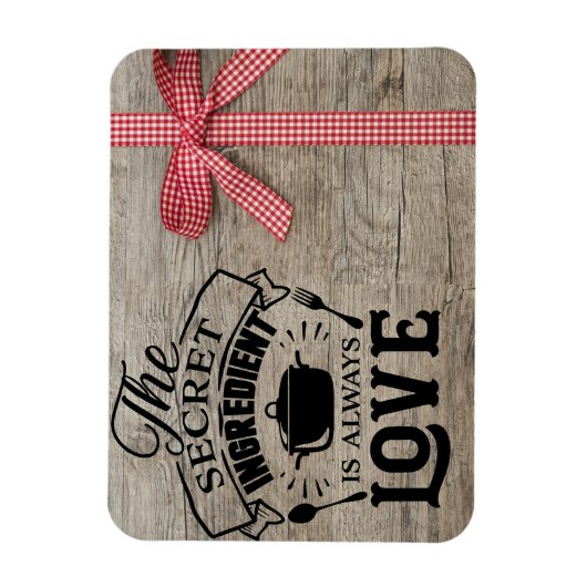 Love Secret Ingredient Magnet Magneet (Verticaal)