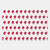 Love Secret Santa Claus Pet kerstfeestdag cadeaus Inpakpapier Vel (Voorkant 3)