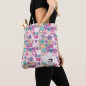 Love Seing Buttonnen Brown Tote Bag (Dichtbij)