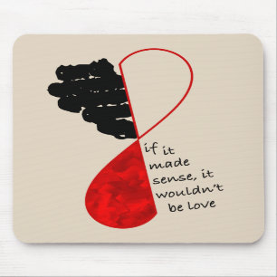 Love Sense Light Mousepad Muismat