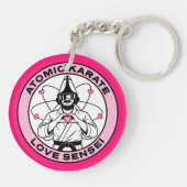 Love Sensei - Atomair Karate - TWRP Sleutelhanger (Achterkant)