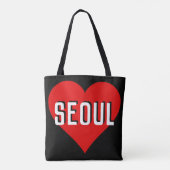 Love Seoul Korea Tote Bag (Achterkant)