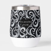 Love Served Hot or Cold Silver Bling Luxury Funky (Voorkant)