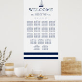 Love Set Sail | 17 Tafelzitje Poster (Keuken)