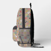 Love Sewing Brown Bedrukte Rugzak (Rechts)