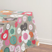 Love Sewing Buttonnen Ash Tafelkleed (Voorbeeld)