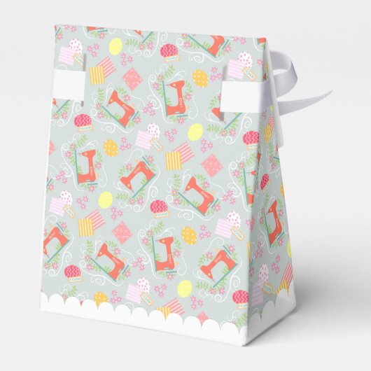 Love Sewing Grey Bedankdoosjes (Achterkant)