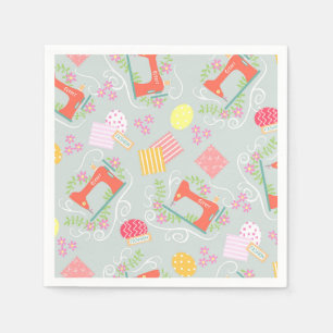 Love Sewing Grey Servet