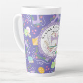 Love Sewing Lavender Latte Mok (Linkerhoek)