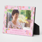 Love Sewing Machine Photo Pink Fotoplaat (Zijkant)