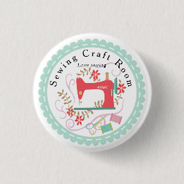 Love Sewing Ronde Button 3,2 Cm