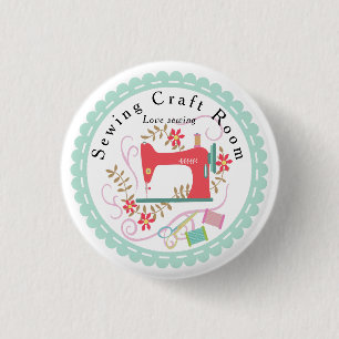 Love Sewing Ronde Button 3,2 Cm