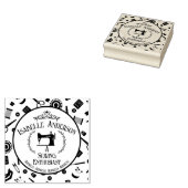 Love Sewing  Rubberstempel (Gestempeld)