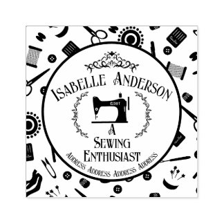 Love Sewing Rubberstempel