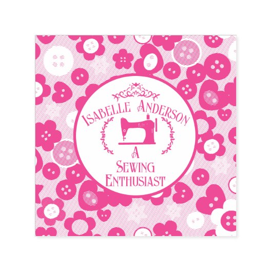 Love Sewing Zelfinktende Stempel (Design)