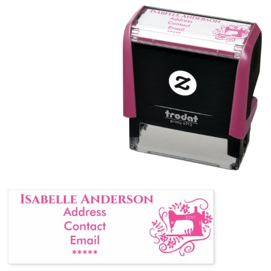 Love Sewing Zelfinktende Stempel (In situ)