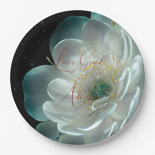 #Love’sGrandAdventurePaperPlate Papieren Bordje (Voorkant)