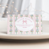 Love Shack Baby Bow Luier verloot ticket Informatiekaartje