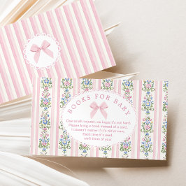 Love Shack Baby Coquette Boeken voor baby ticket Informatiekaartje