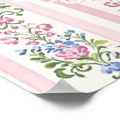 Love Shack Baby Coquette Bow Baby Shower Welcome Poster (Hoek)