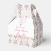 Love Shack Baby Coquette Bow Floral Baby Shower Bedankdoosjes (Voorkant Zijde)